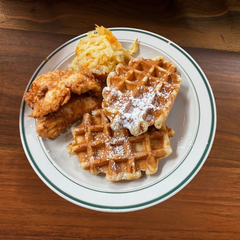 Chicken and Waffles