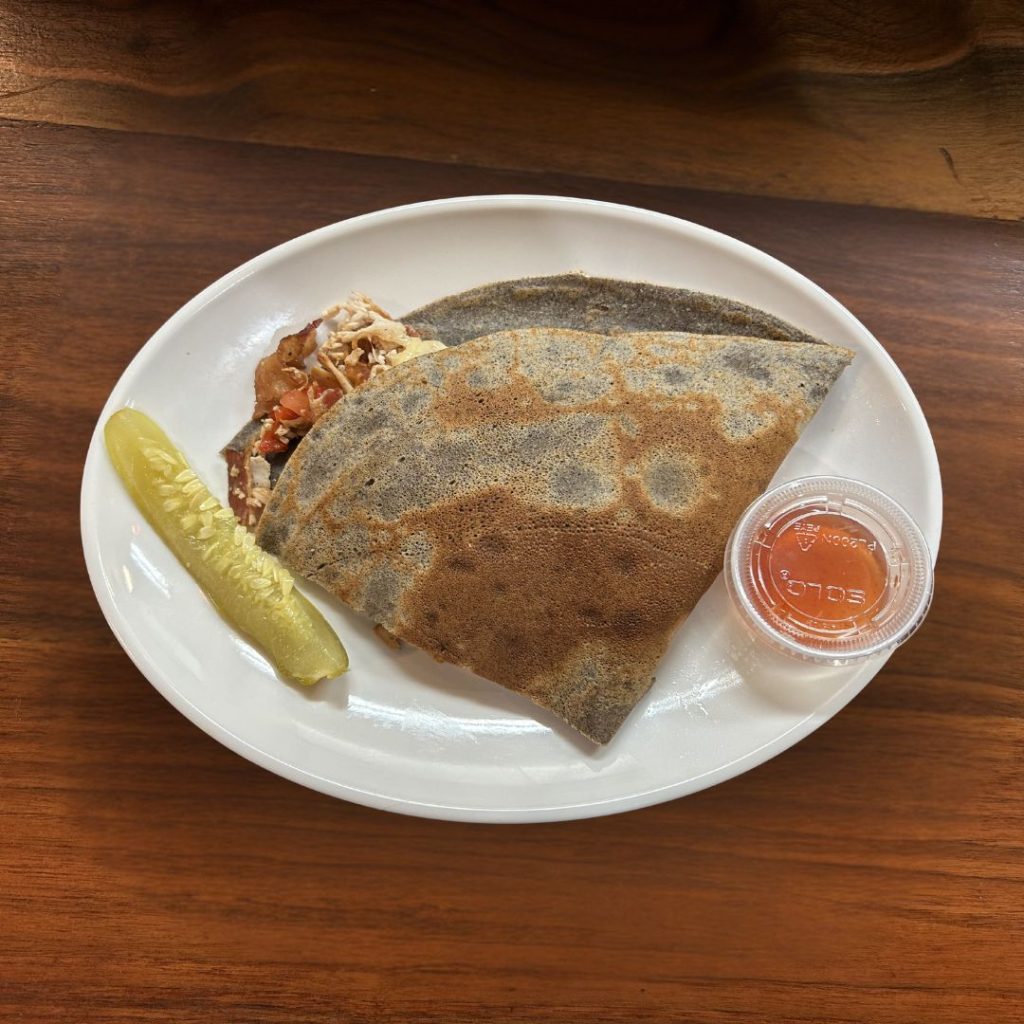 Roasted Turkey Crepe